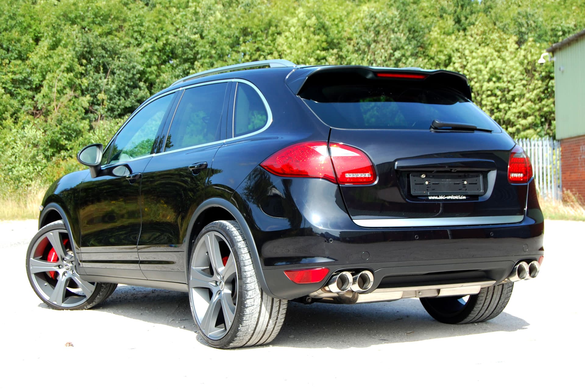 PORSCHE CAYENNE 2 - MILLTEK EDELSTAHL ENDROHR SET KIT – Bild 2
