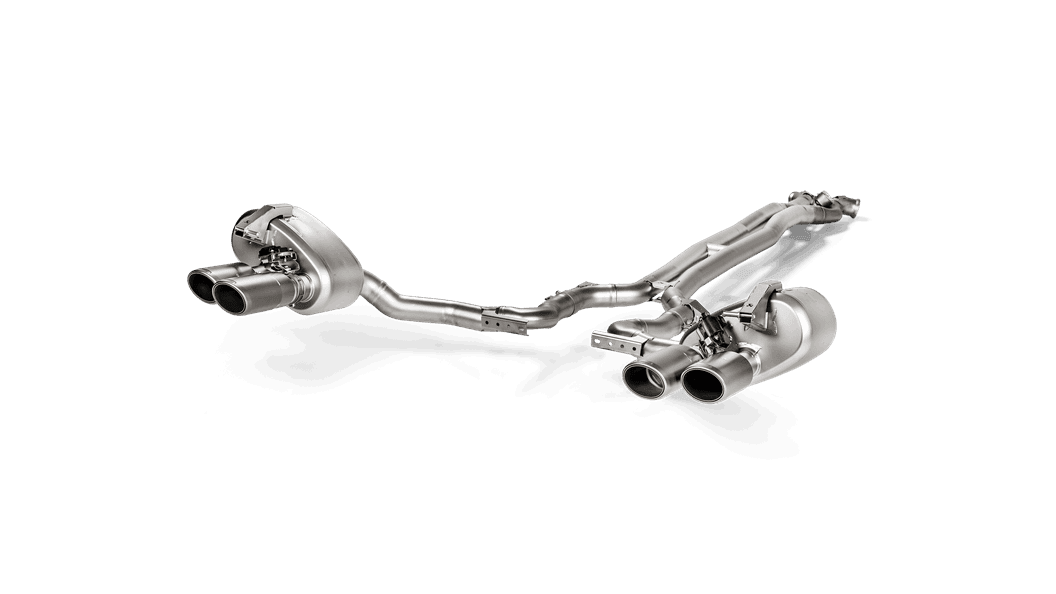 PORSCHE PANAMERA TURBO - AKRAPOVIC DUPLEX SPORT AUSPUFF ANLAGE
