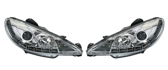 PEUGEOT 206 - LED SCHEINWERFER