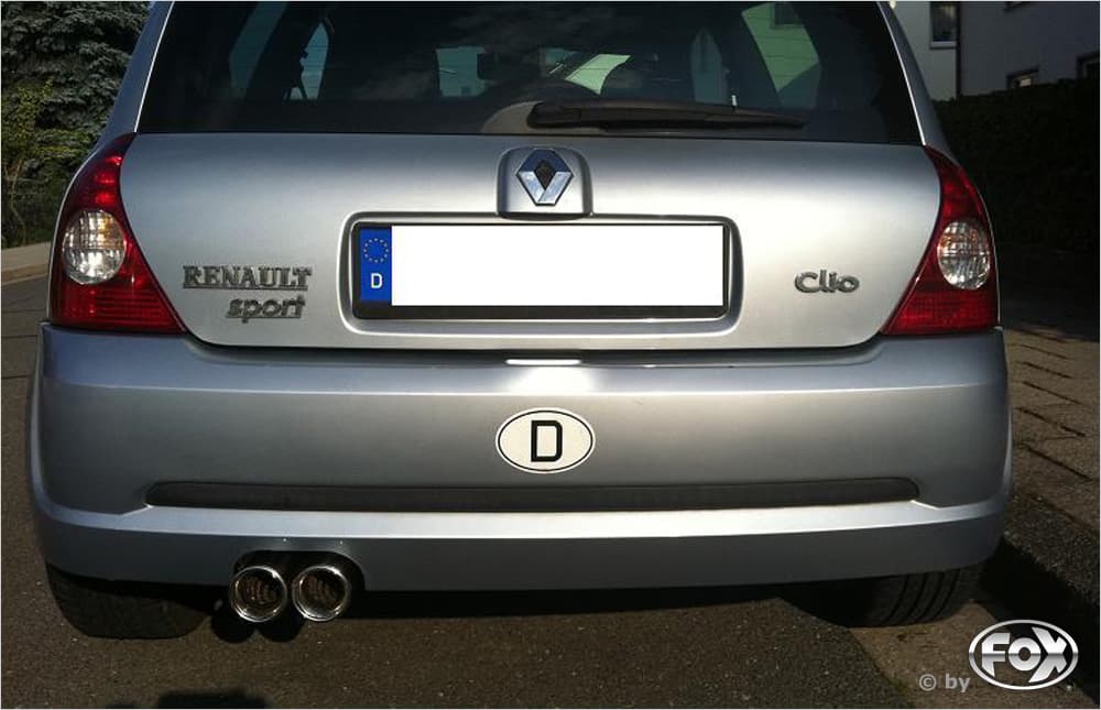 RENAULT CLIO 2 SPORT - SPORTAUSPUFF – Bild 2