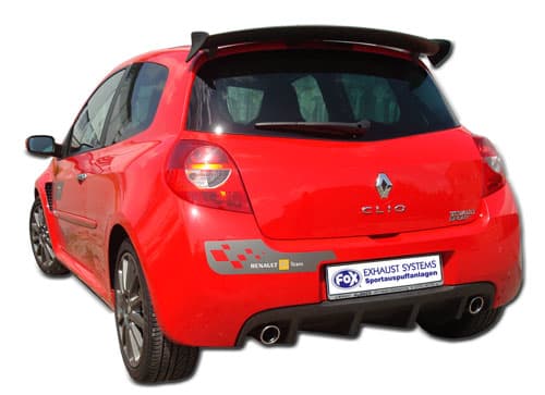 RENAULT CLIO 3 RS - FOX DUPLEX RSAUSPUFF – Bild 2