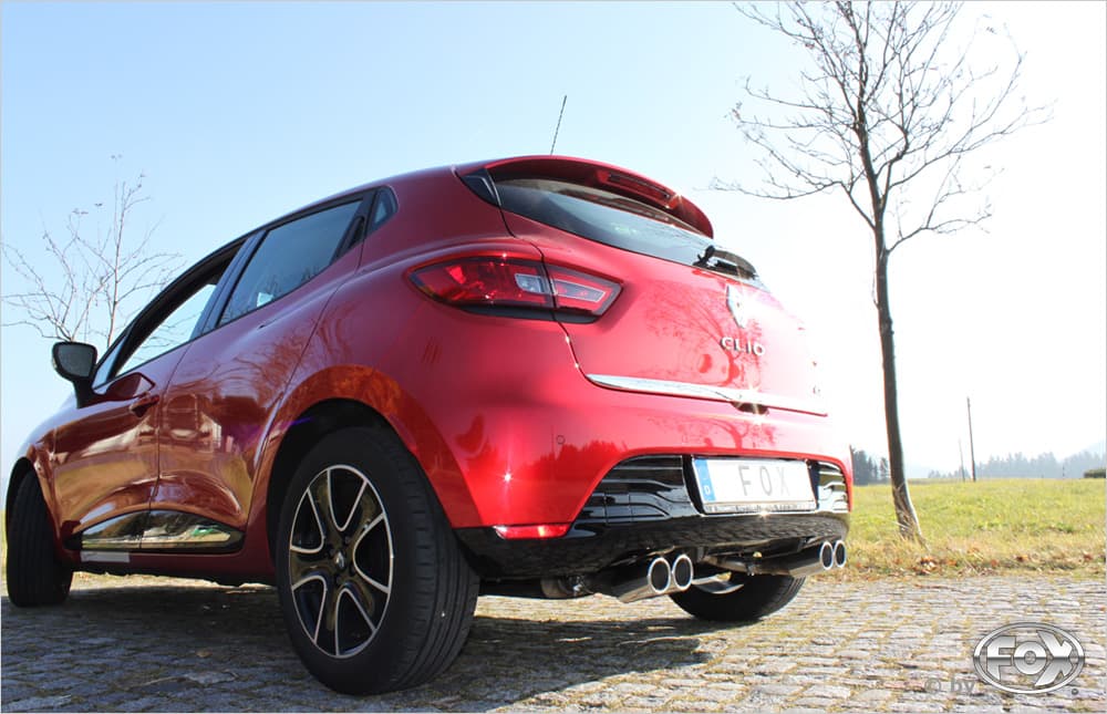 RENAULT CLIO 4 - FOX DUPLEX SPORTAUSPUFF – Bild 3