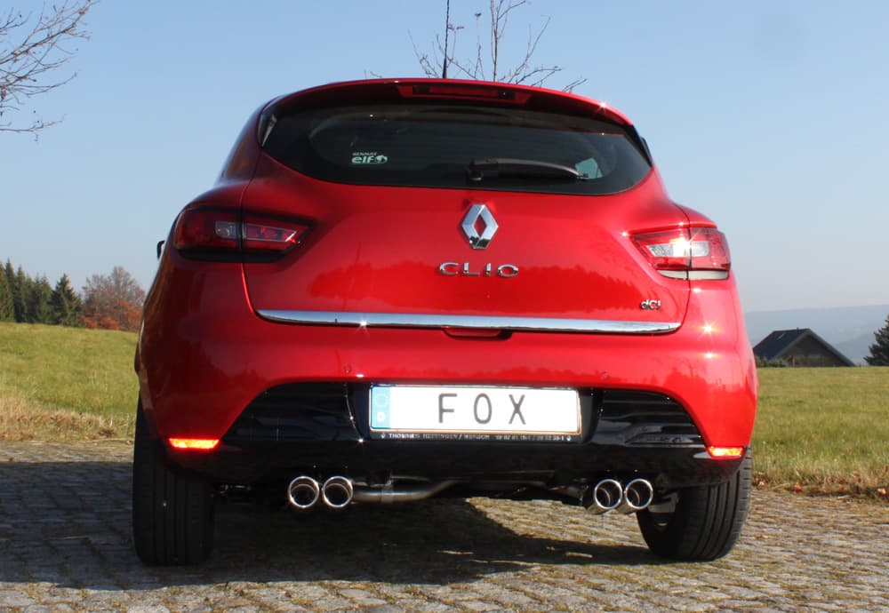 RENAULT CLIO 4 - FOX DUPLEX SPORTAUSPUFF – Bild 4