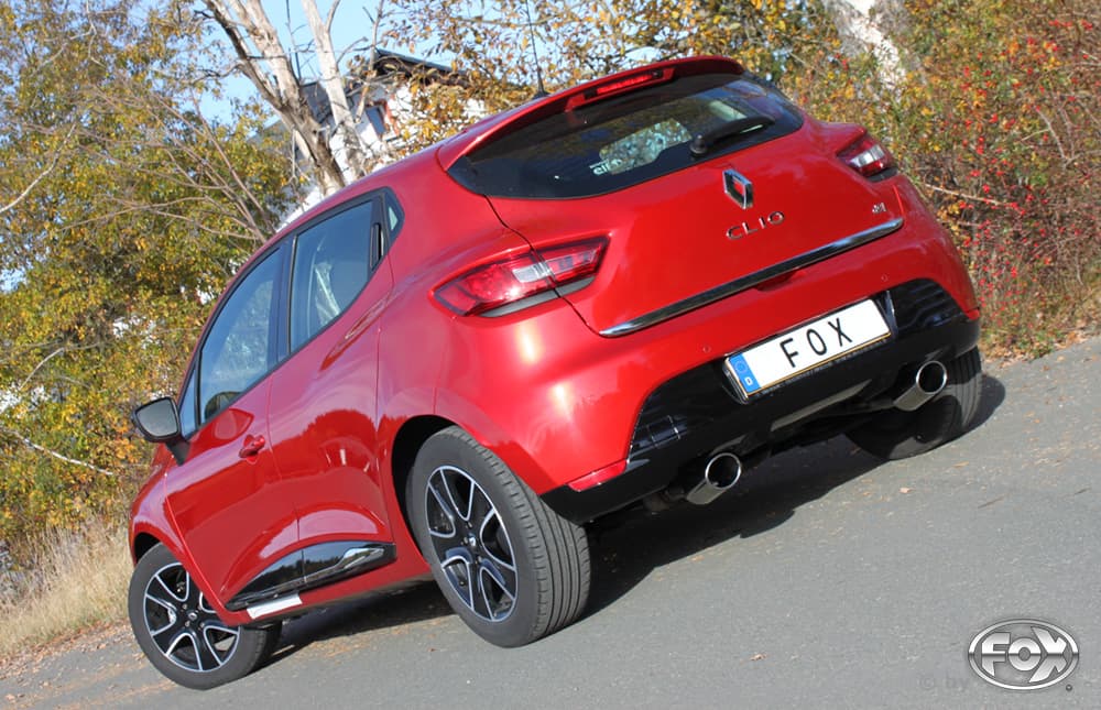 RENAULT CLIO 4 - FOX DUPLEX SPORTAUSPUFF – Bild 2