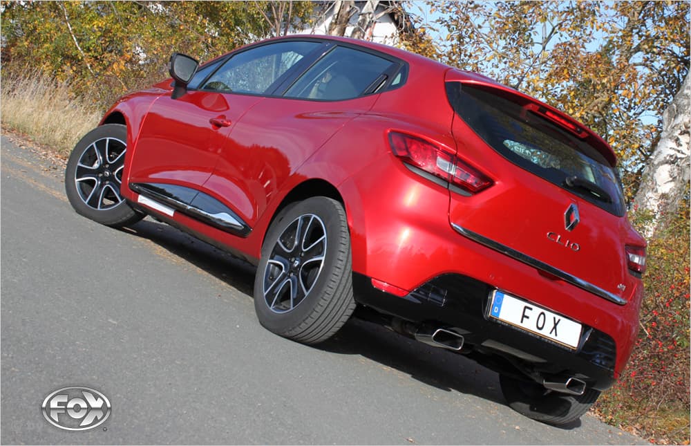 RENAULT CLIO 4 - FOX DUPLEX SPORTAUSPUFF – Bild 4