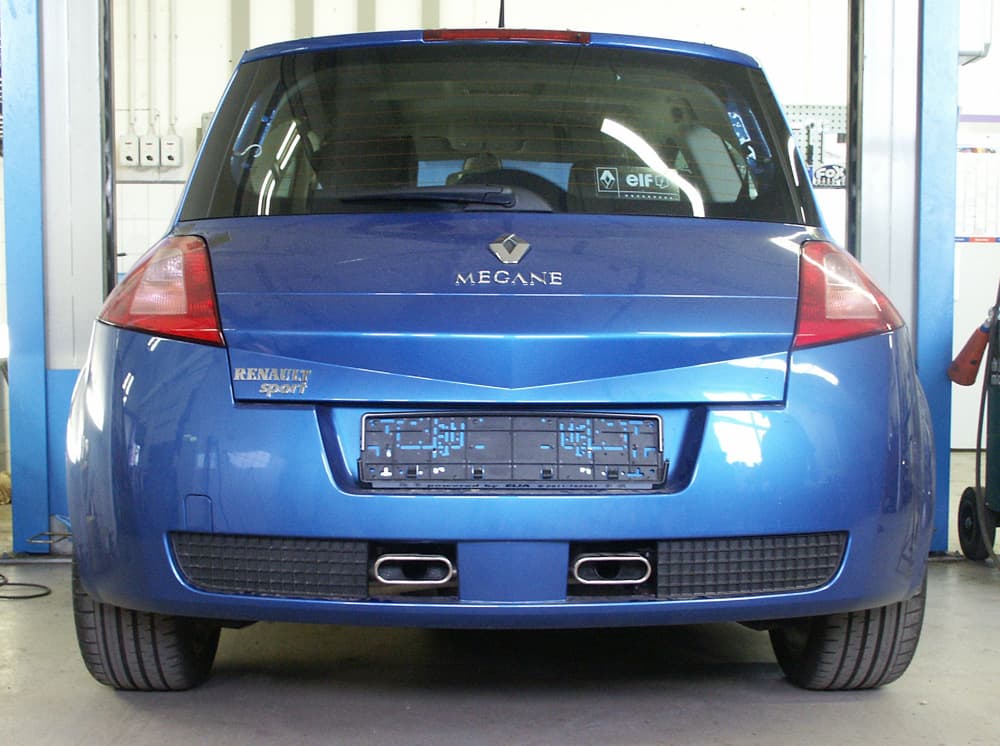 RENAULT MEGANE 2 - FOX SPORTAUSPUFF MITTIG – Bild 4