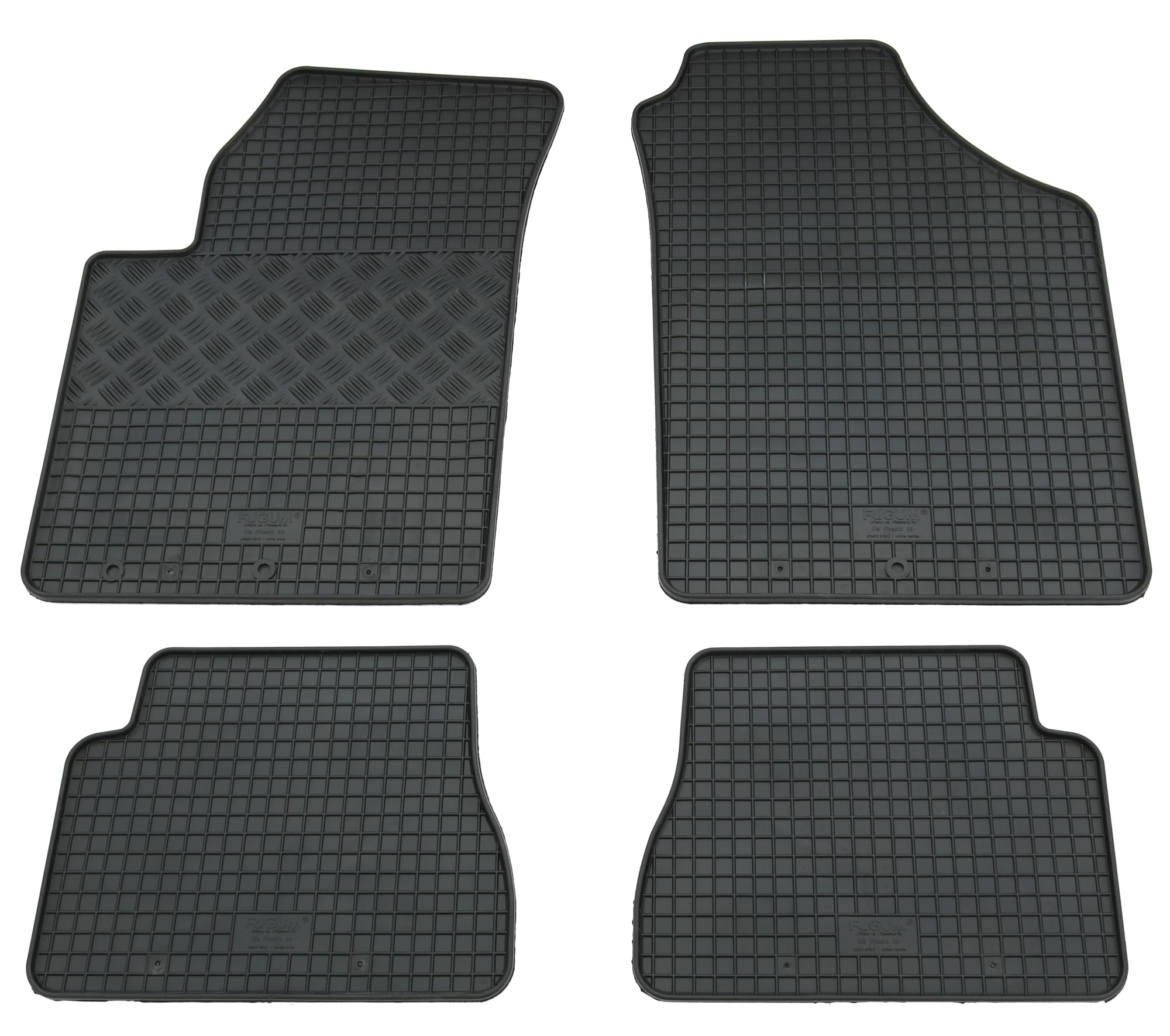 KIA PICANTO 1 - GUMMI FUSSMATTEN