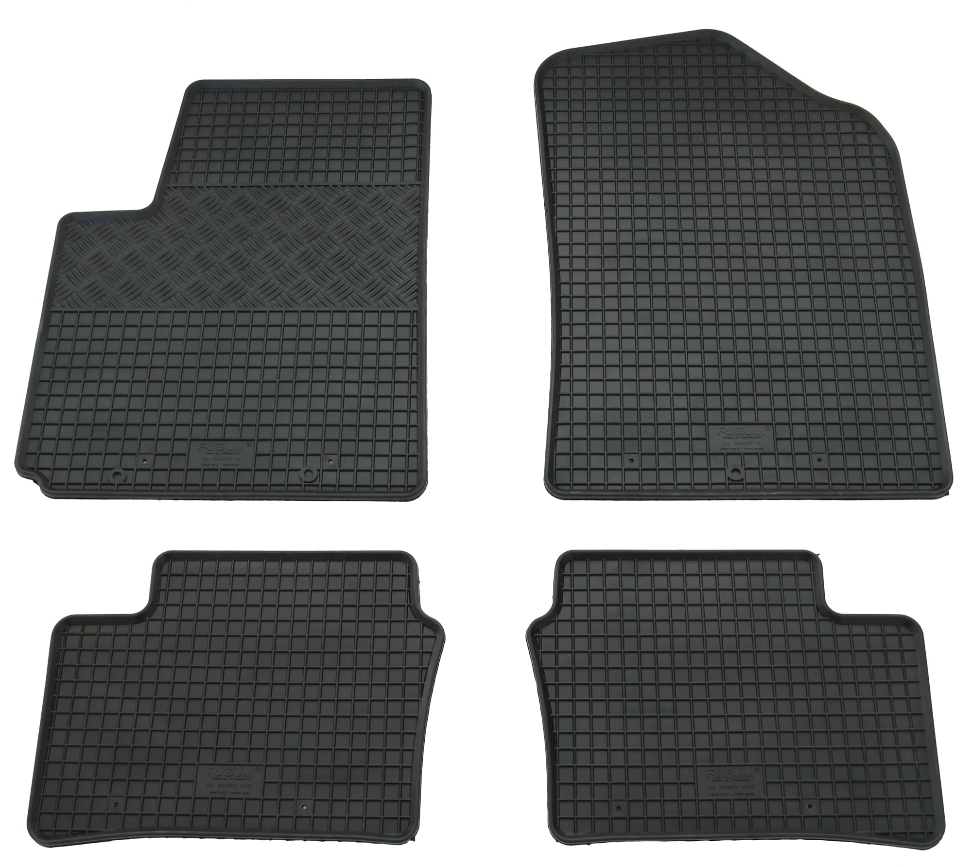 KIA PICANTO 2 - GUMMI FUSSMATTEN