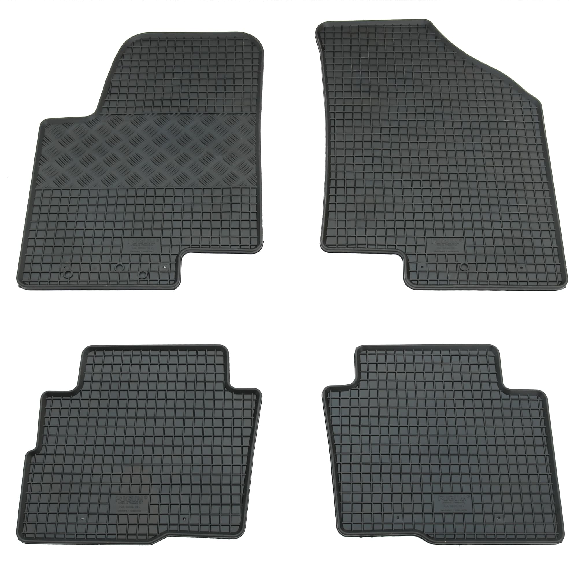 KIA SOUL L - GUMMI FUSSMATTEN