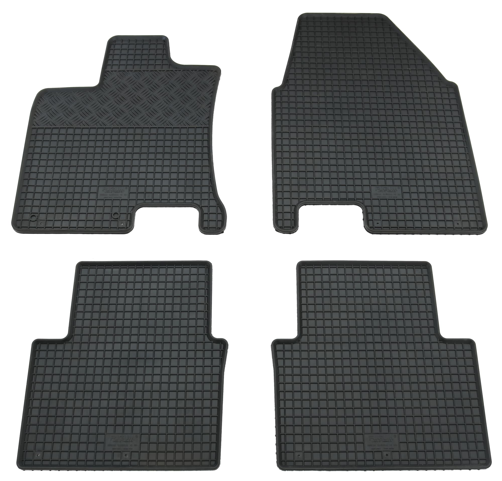 NISSAN QASHQAI +2 - GUMMI FUSSMATTEN