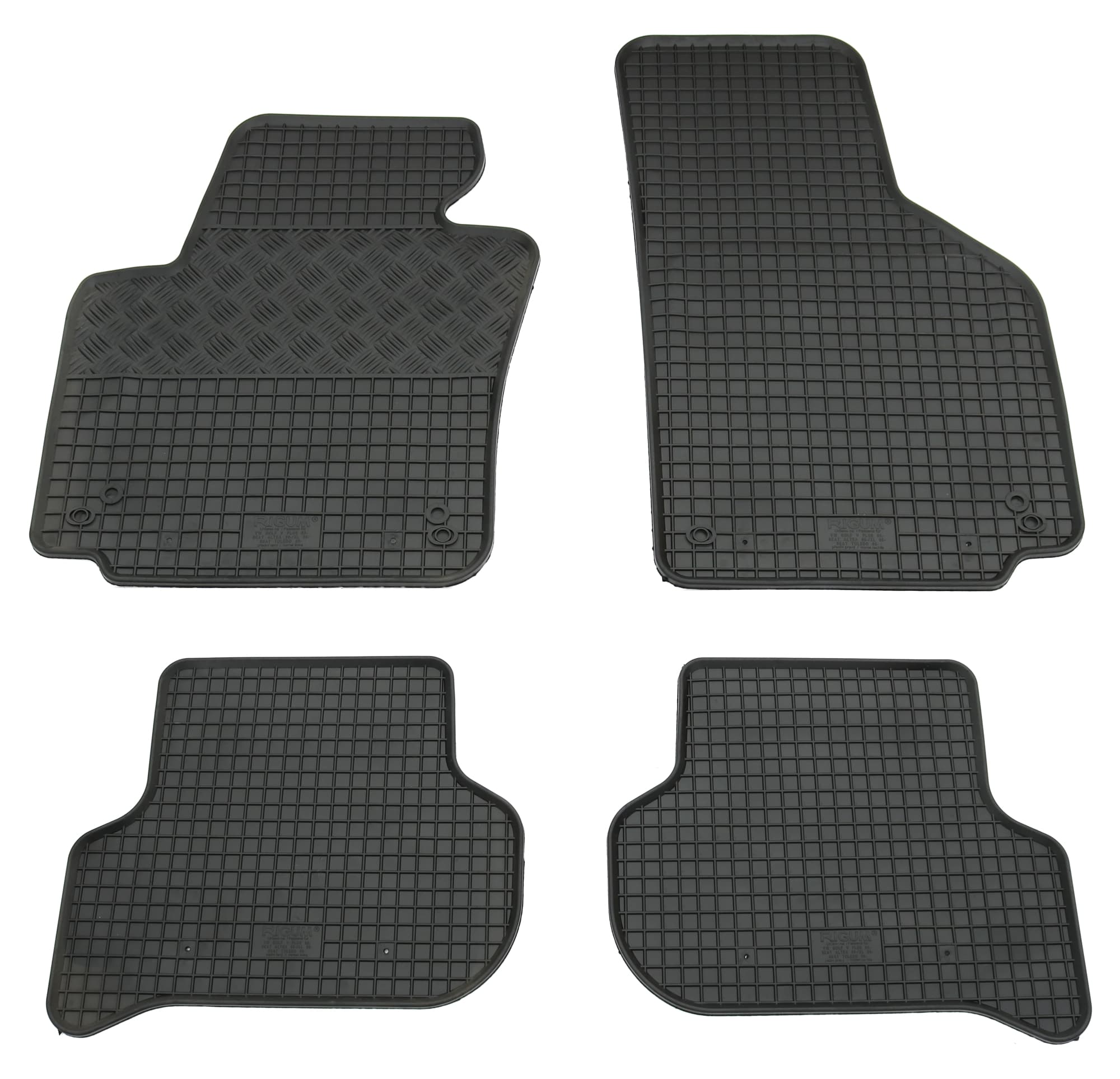 VW GOLF PLUS - GUMMI FUSSMATTEN
