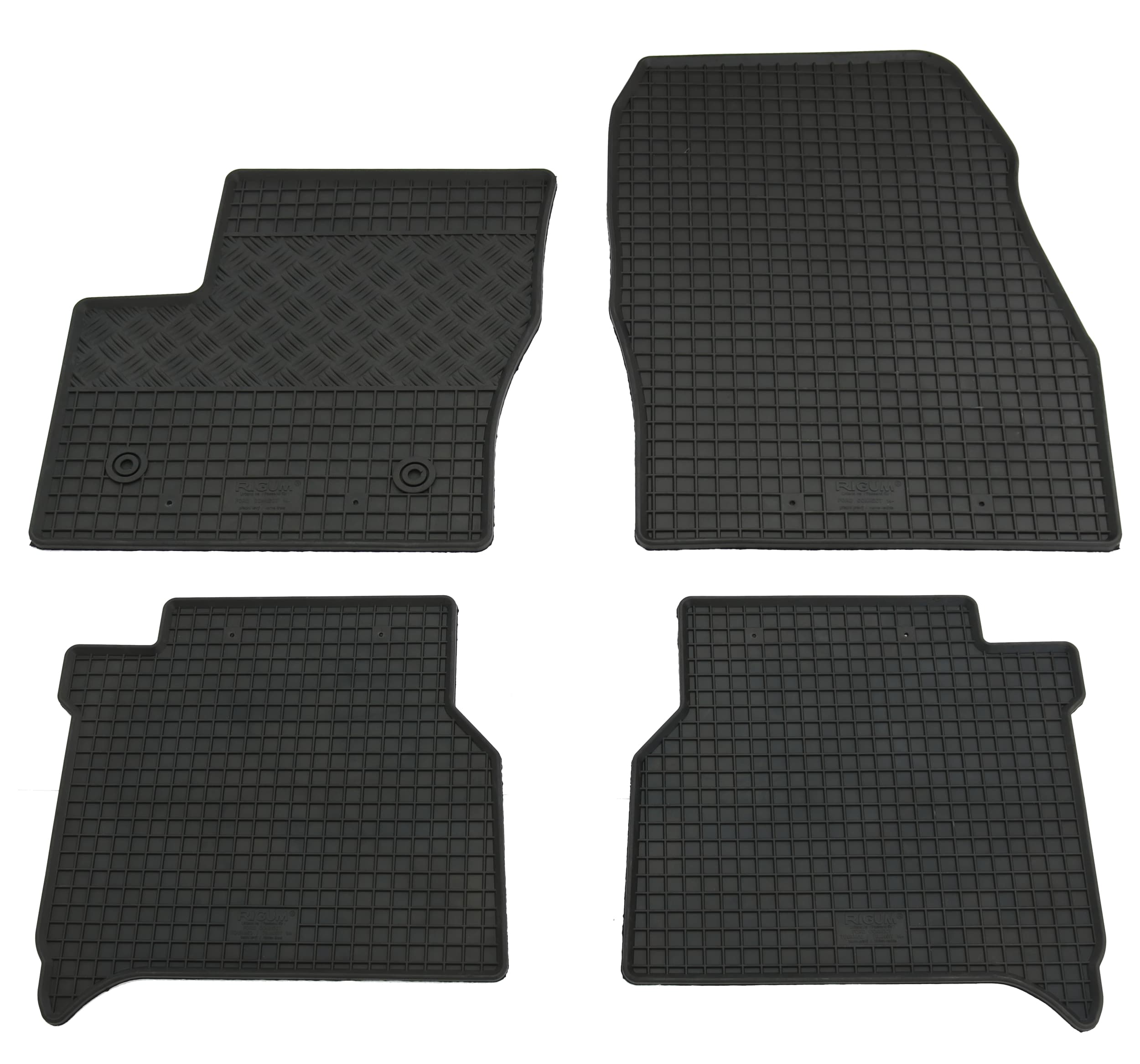 FORD TRANSIT CONNECT 2 - GUMMI FUSSMATTEN