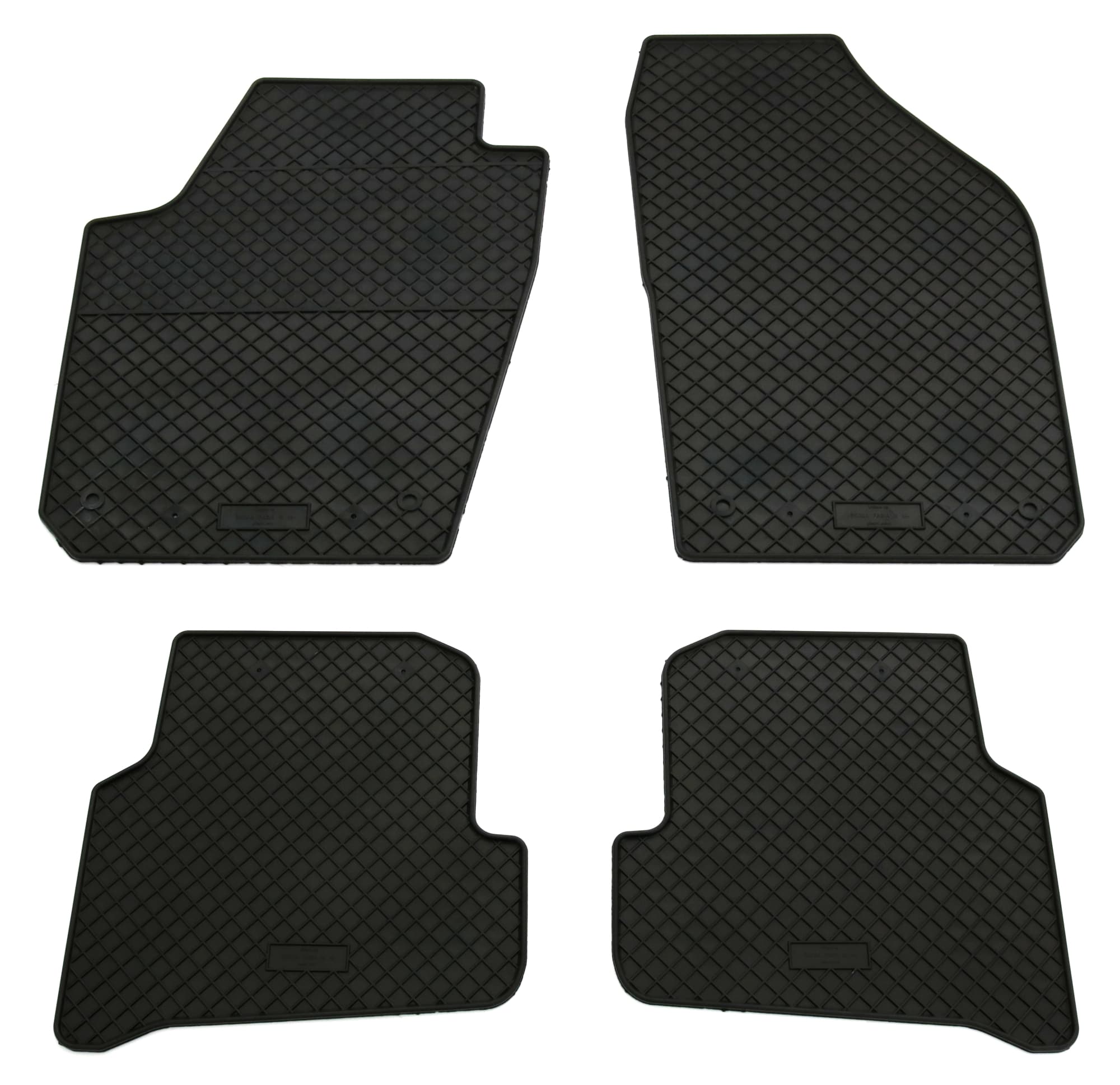 SKODA FABIA - GUMMI FUSSMATTEN