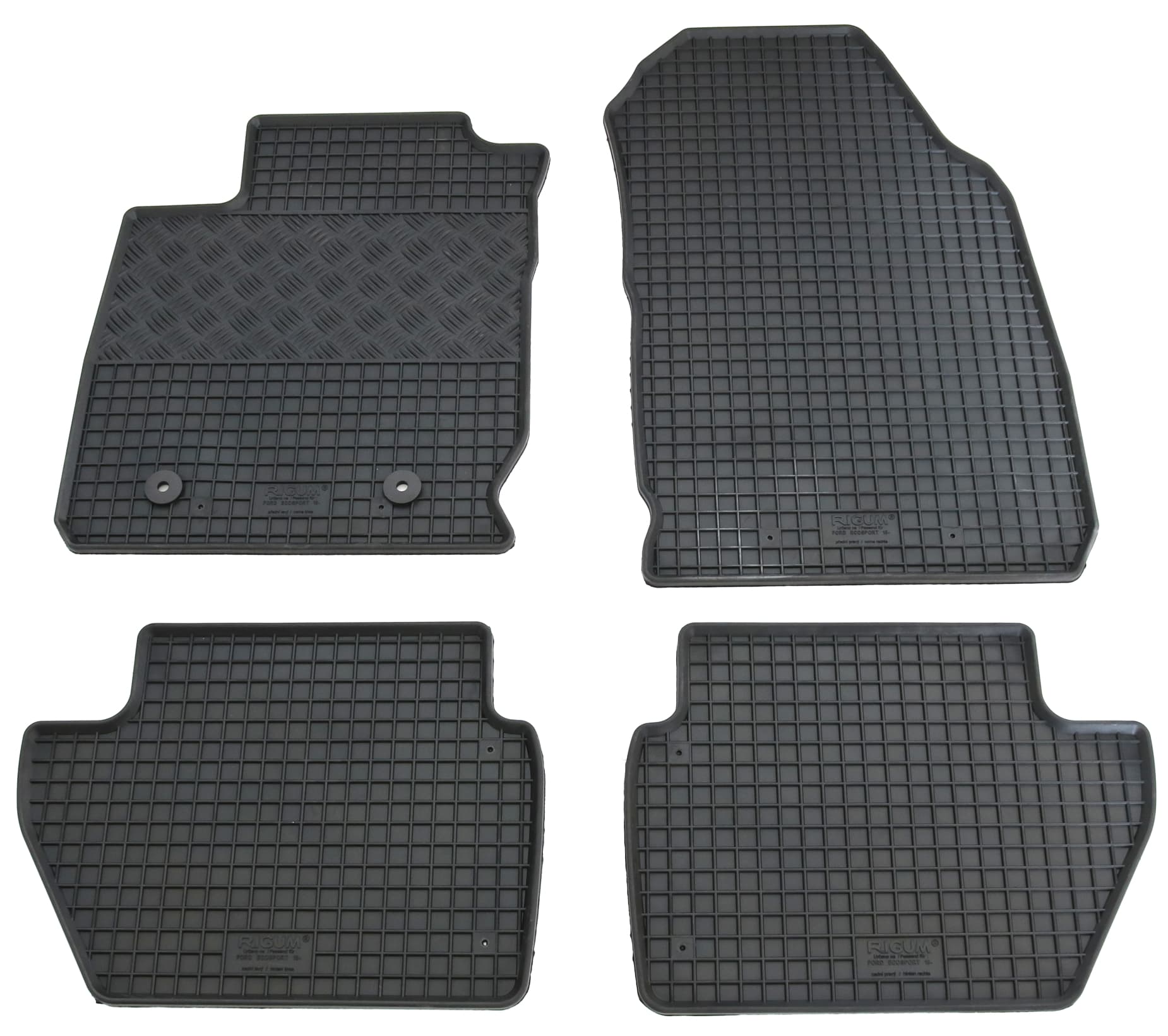 FORD ECOSPORT 2 FACELIFT - GUMMI FUSSMATTEN