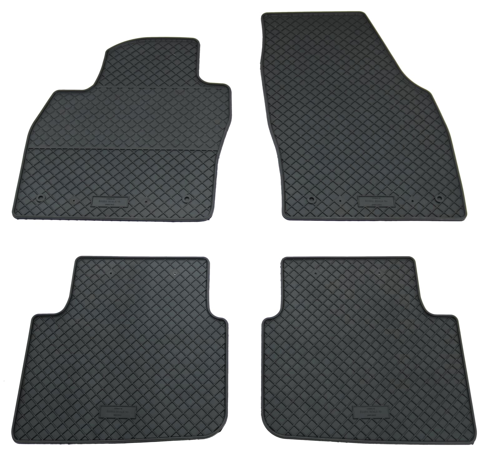 SKODA SCALA - GUMMI FUSSMATTEN