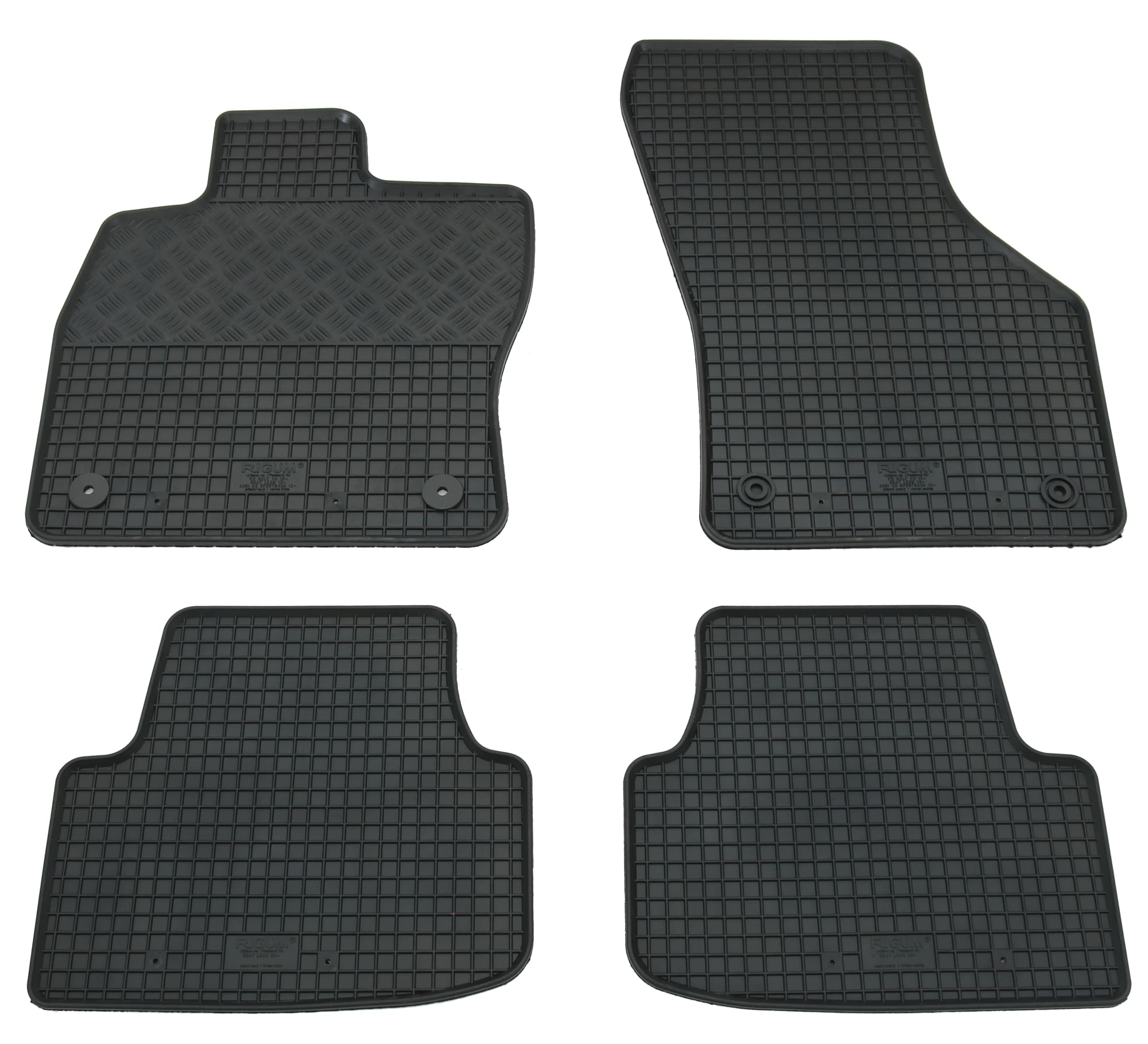 SEAT LEON - GUMMI FUSSMATTEN