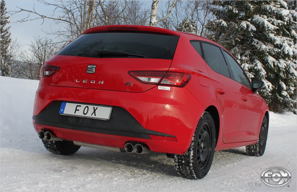 SEAT LEON - FOX DUPLEX SPORTAUSPUFF