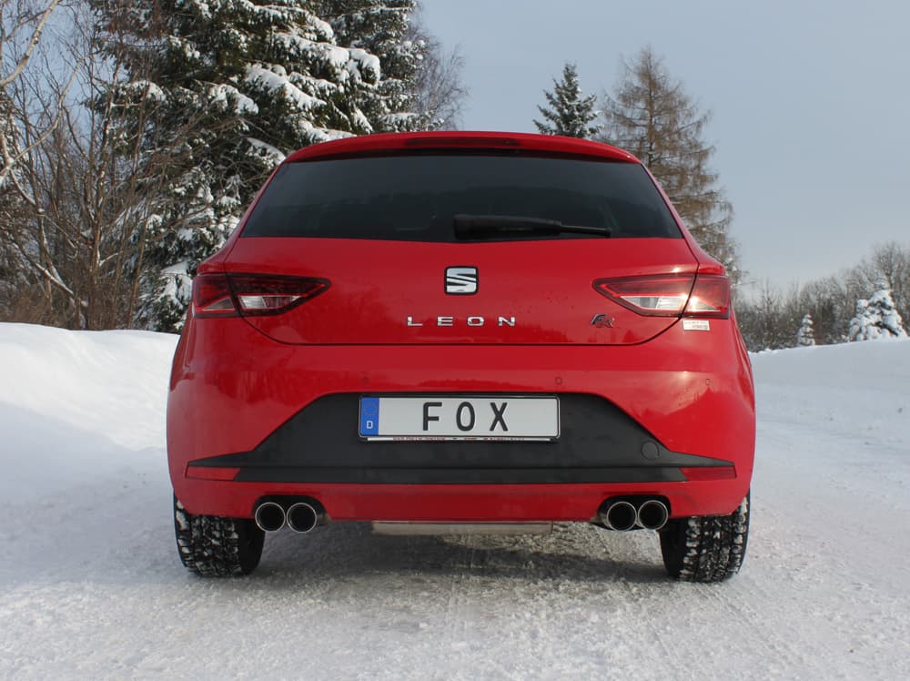 SEAT LEON - FOX DUPLEX SPORTAUSPUFF – Bild 2