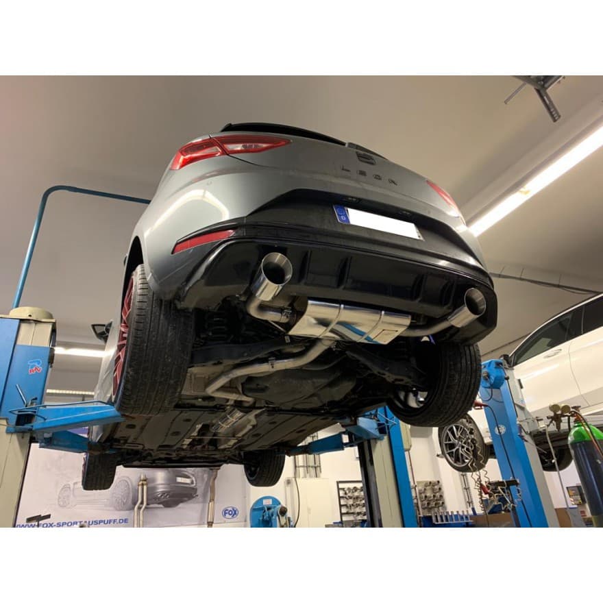 SEAT LEON - FOX DUPLEX SPORTAUSPUFF – Bild 2