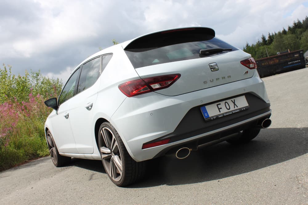 SEAT LEON CUPRA - FOX DUPLEX SPORTAUSPUFF – Bild 2