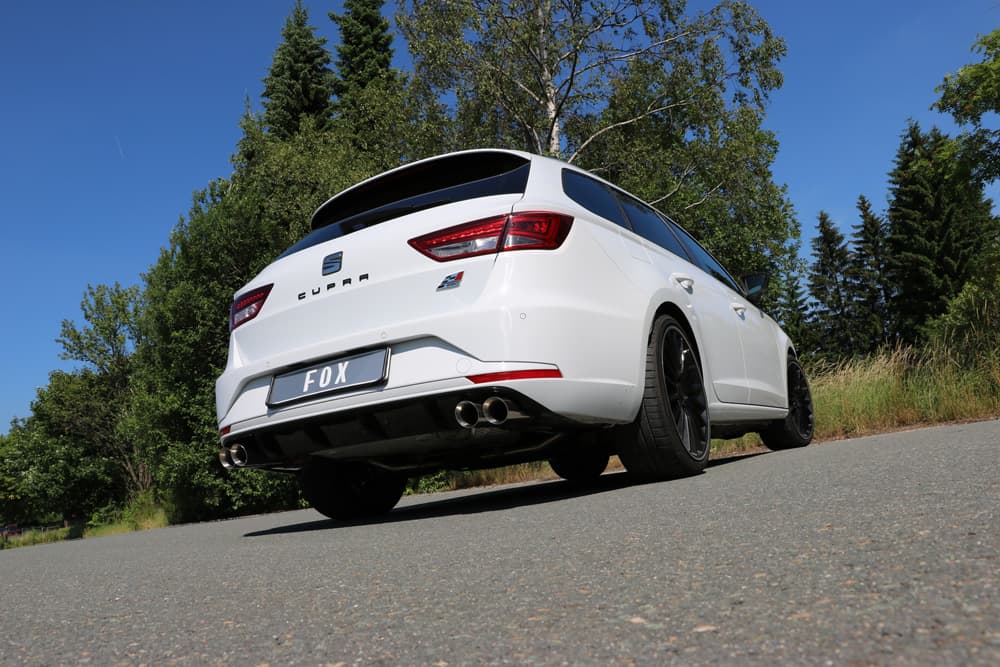 SEAT LEON ST CUPRA - FOX DUPLEX SPORTAUSPUFF – Bild 4