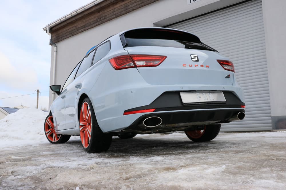 SEAT LEON ST CUPRA - FOX DUPLEX SPORTAUSPUFF – Bild 2