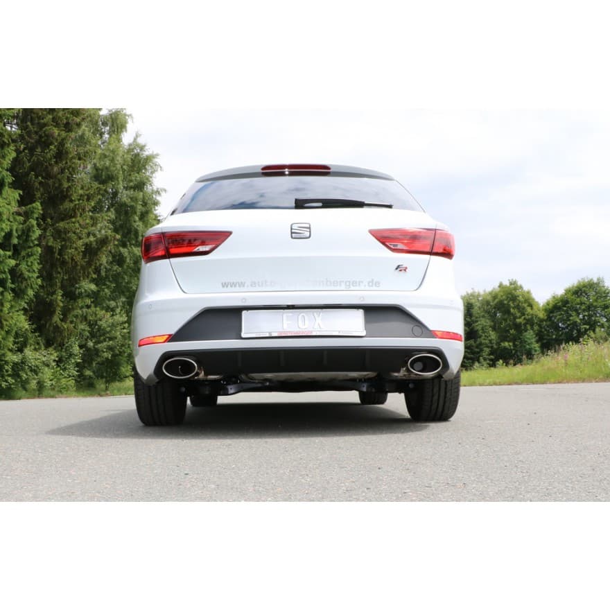 SEAT LEON ST - FOX DUPLEX SPORTAUSPUFF – Bild 3