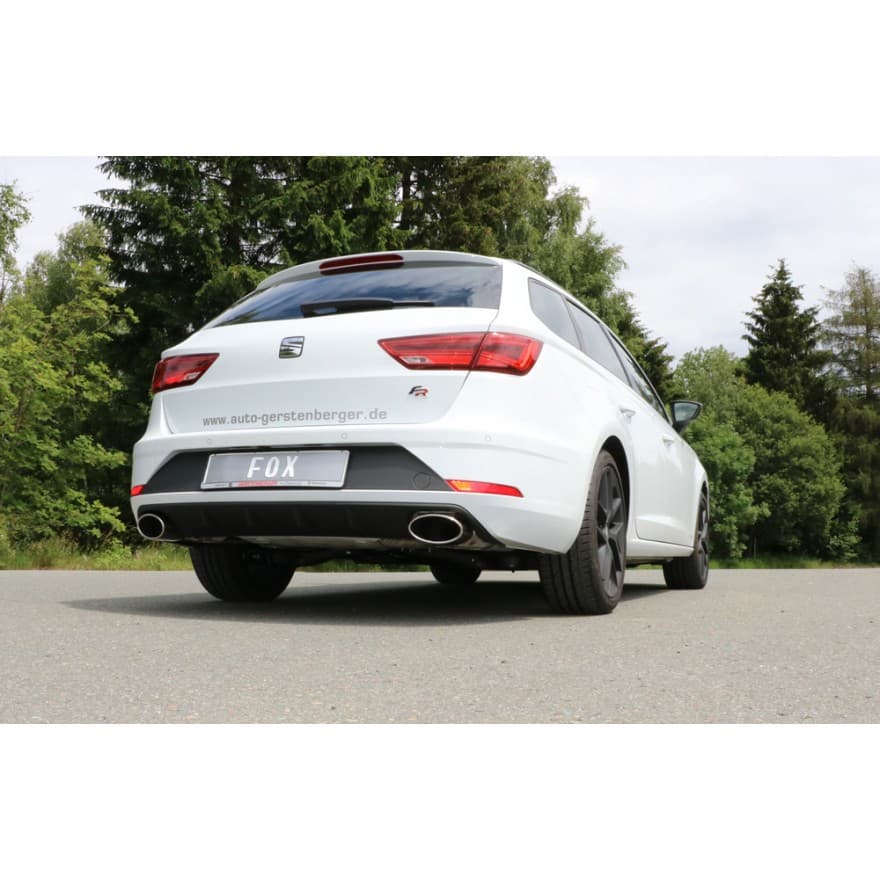 SEAT LEON ST - FOX DUPLEX SPORTAUSPUFF – Bild 4