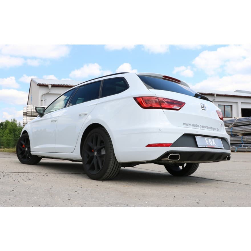 SEAT LEON ST - FOX DUPLEX SPORTAUSPUFF – Bild 2