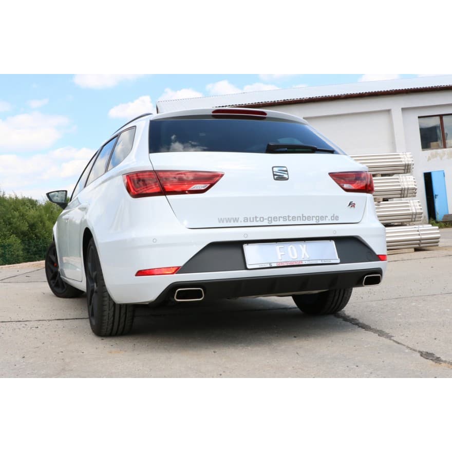 SEAT LEON ST - FOX DUPLEX SPORTAUSPUFF – Bild 3