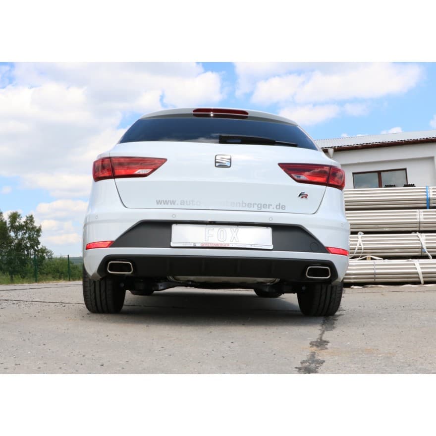 SEAT LEON ST - FOX DUPLEX SPORTAUSPUFF – Bild 4