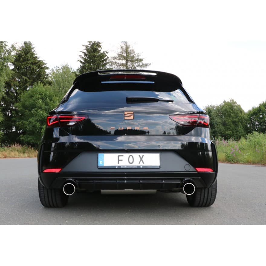 SEAT LEON CUPRA R 310 - FOX DUPLEX AUSPUFF – Bild 2