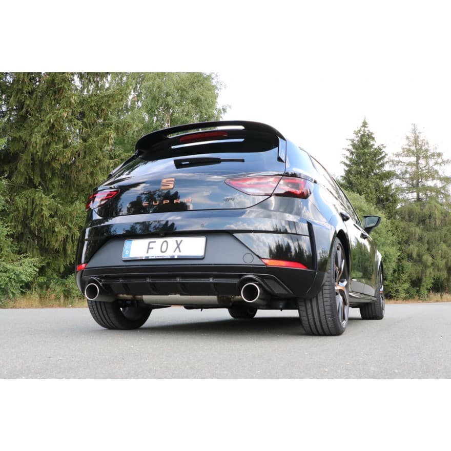 SEAT LEON CUPRA R 310 - FOX DUPLEX AUSPUFF – Bild 3