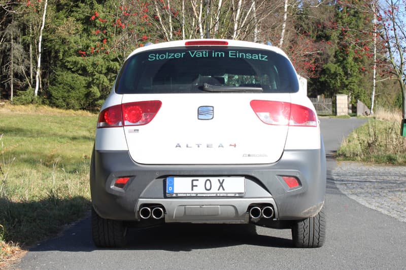 SEAT ALTEA XL 4X4 5P - FOX DUPLEX SPORTAUSPUFF – Fox