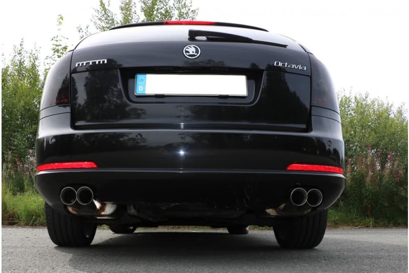 SKODA OCTAVIA RS INKL. FACELIFT - FOX DUPLEX SPORTAUSPUFF – Bild 2
