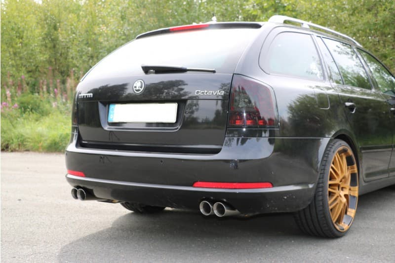 SKODA OCTAVIA RS INKL. FACELIFT - FOX DUPLEX SPORTAUSPUFF – Bild 5