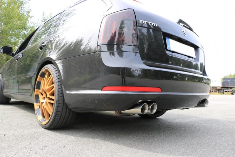 SKODA OCTAVIA RS INKL. FACELIFT - FOX DUPLEX SPORTAUSPUFF – Bild 4
