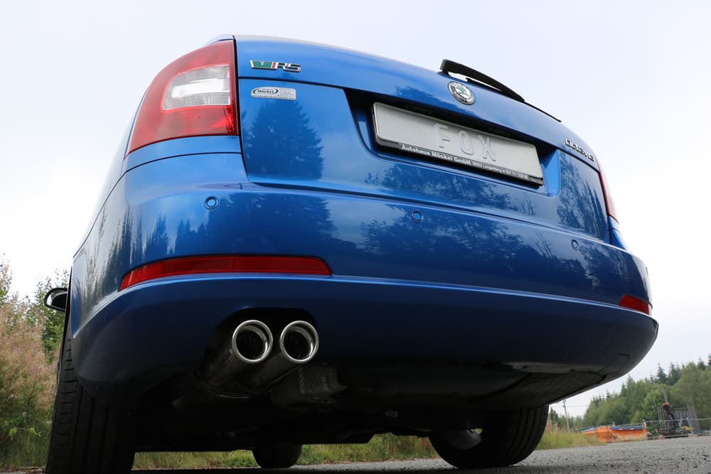 SKODA OCTAVIA RS INKL. FACELIFT - FOX SPORTAUSPUFF – Bild 2