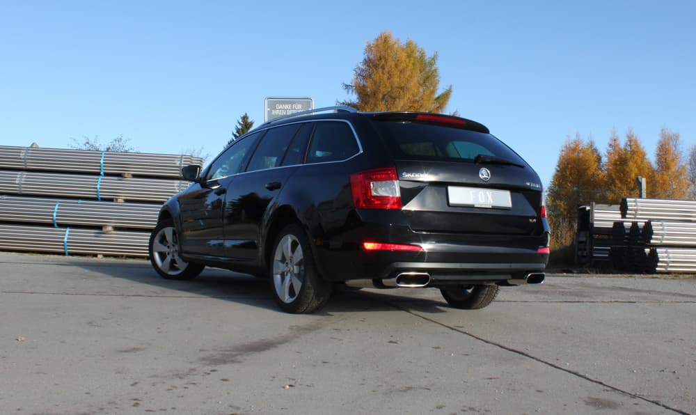 SKODA OCTAVIA 4X4 - FOX DUPLEX SPORTAUSPUFF – Fox