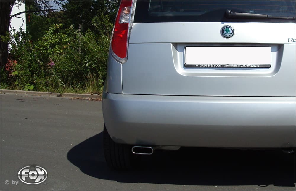 SKODA ROOMSTER - FOX SPORTAUSPUFF – Fox