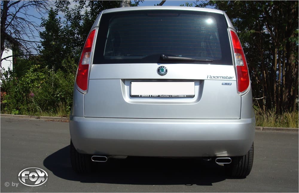 SKODA ROOMSTER - FOX DUPLEX SPORTAUSPUFF – Fox