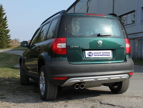 SKODA YETI - FOX SPORTAUSPUFF – Fox