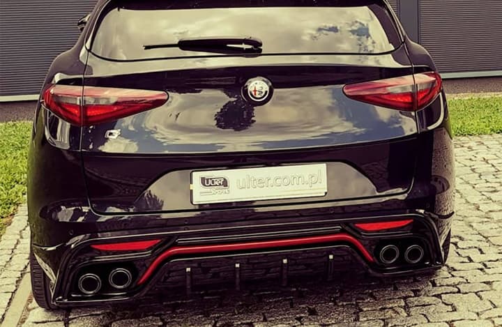 ALFA ROMEO STELVIO - ULTER SPORT DUPLEX SPORTAUSPUFF & DIFFUSOR – Bild 3