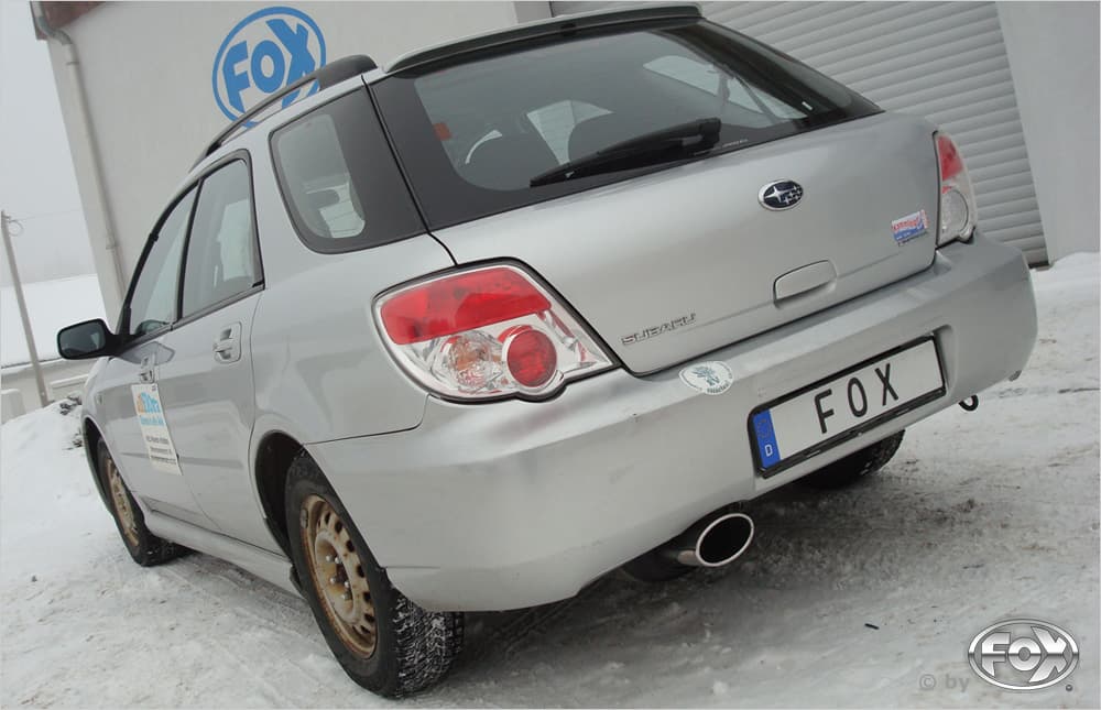 SUBARU IMPREZA - FOX SPORTAUSPUFF – Bild 2