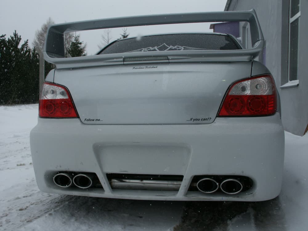SUBARU IMPREZA WRX STI - FOX DUPLEX SPORTAUSPUFF QUER
