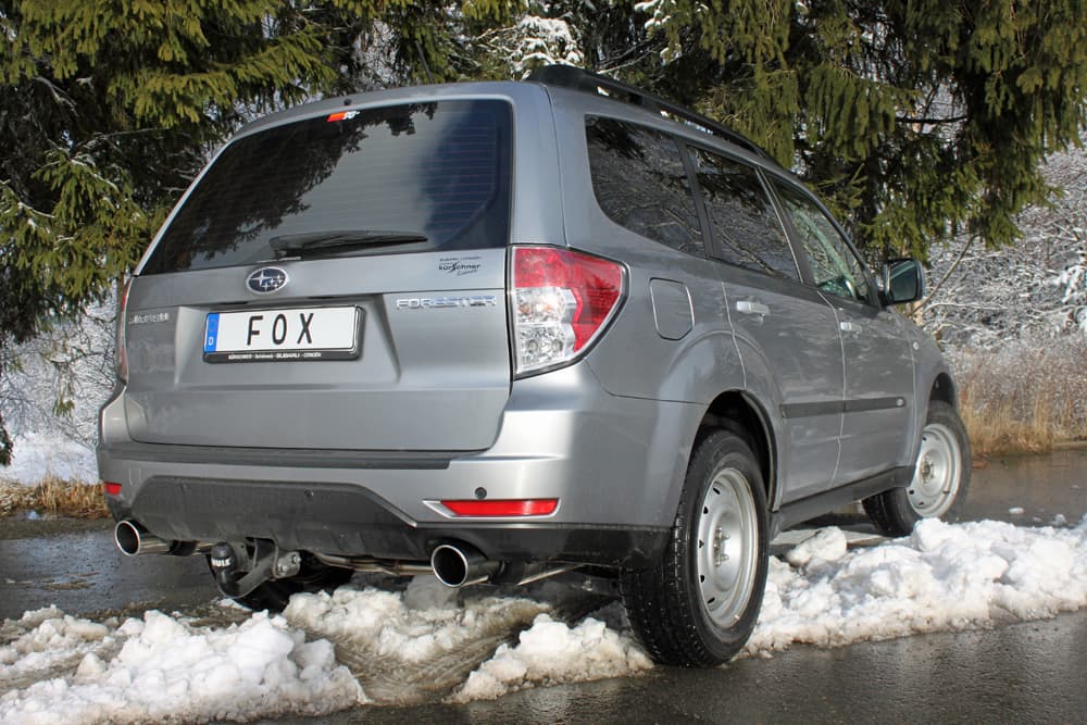 SUBARU FORESTER - FOX DUPLEX SPORTAUSPUFF – Bild 4