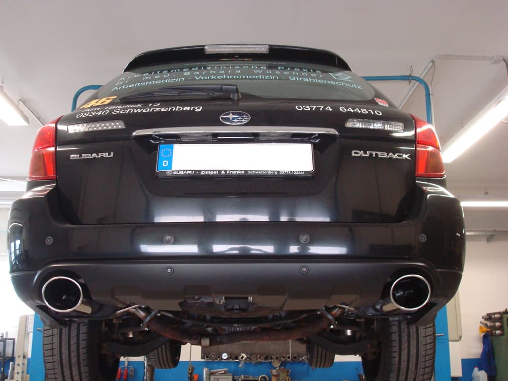 SUBARU LEGACY KOMBI - FOX DUPLEX SPORTAUSPUFF – Bild 3