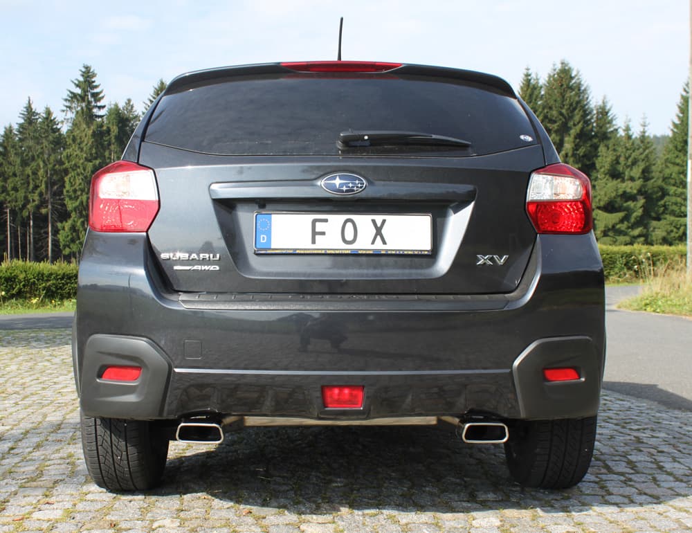 SUBARU XV - FOX DUPLEX SPORTAUSPUFF – Bild 4