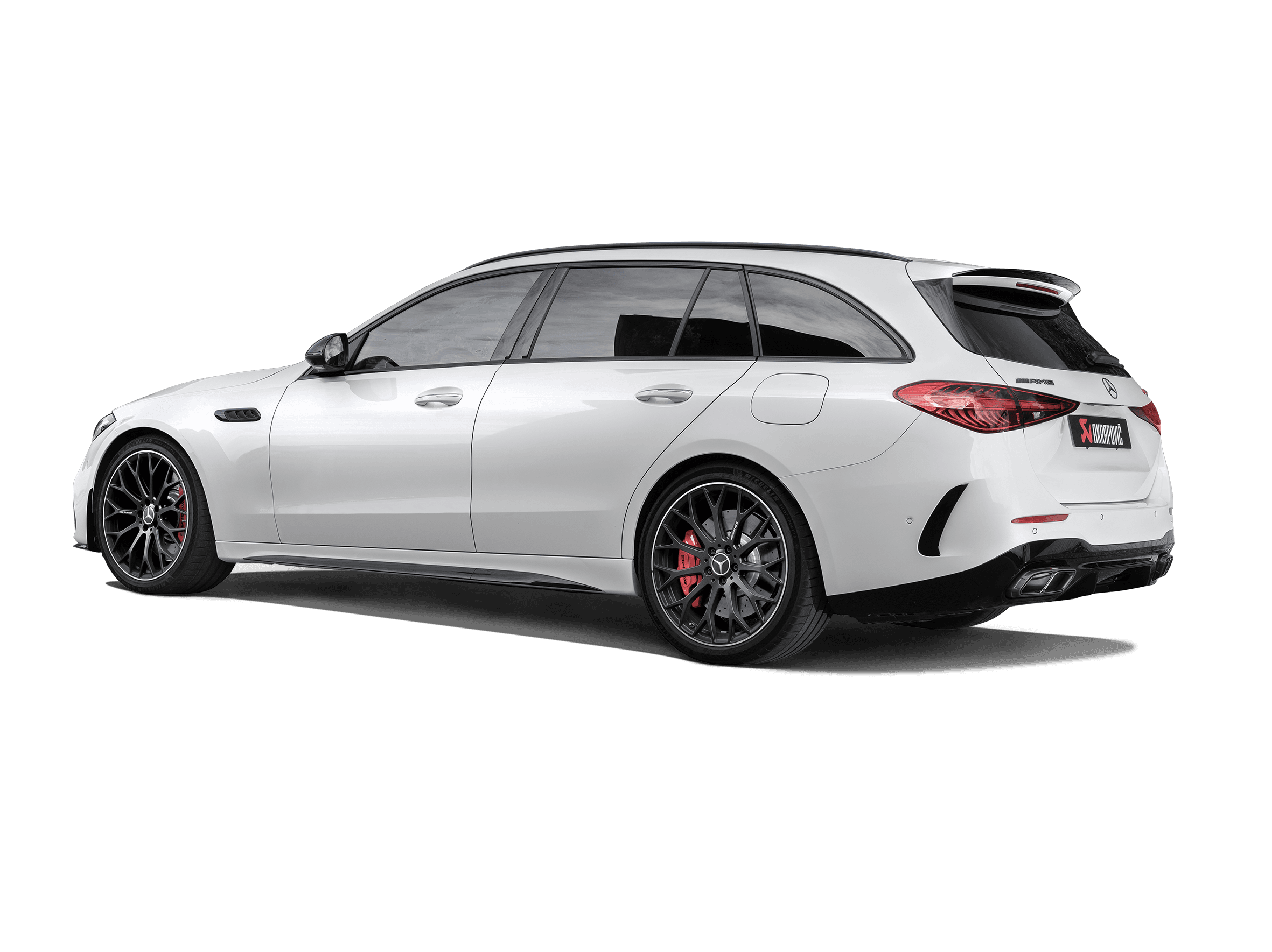 MERCEDES C63 S E PERFORMANCE AMG - AKRAPOVIC DUPLEX SPORTAUSPUFF ANLAGE – Bild 2