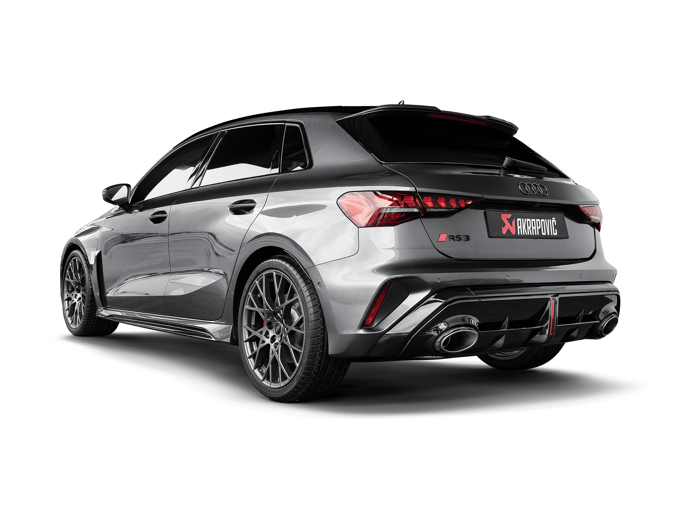 AUDI RS3 SPORTBACK - AKRAPOVIC DUPLEX SPORTAUSPUFF ANLAGE AB OPF – Bild 3